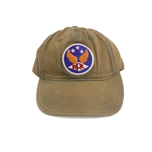 Polo RRL Winged-Logo Twill Ball Hat