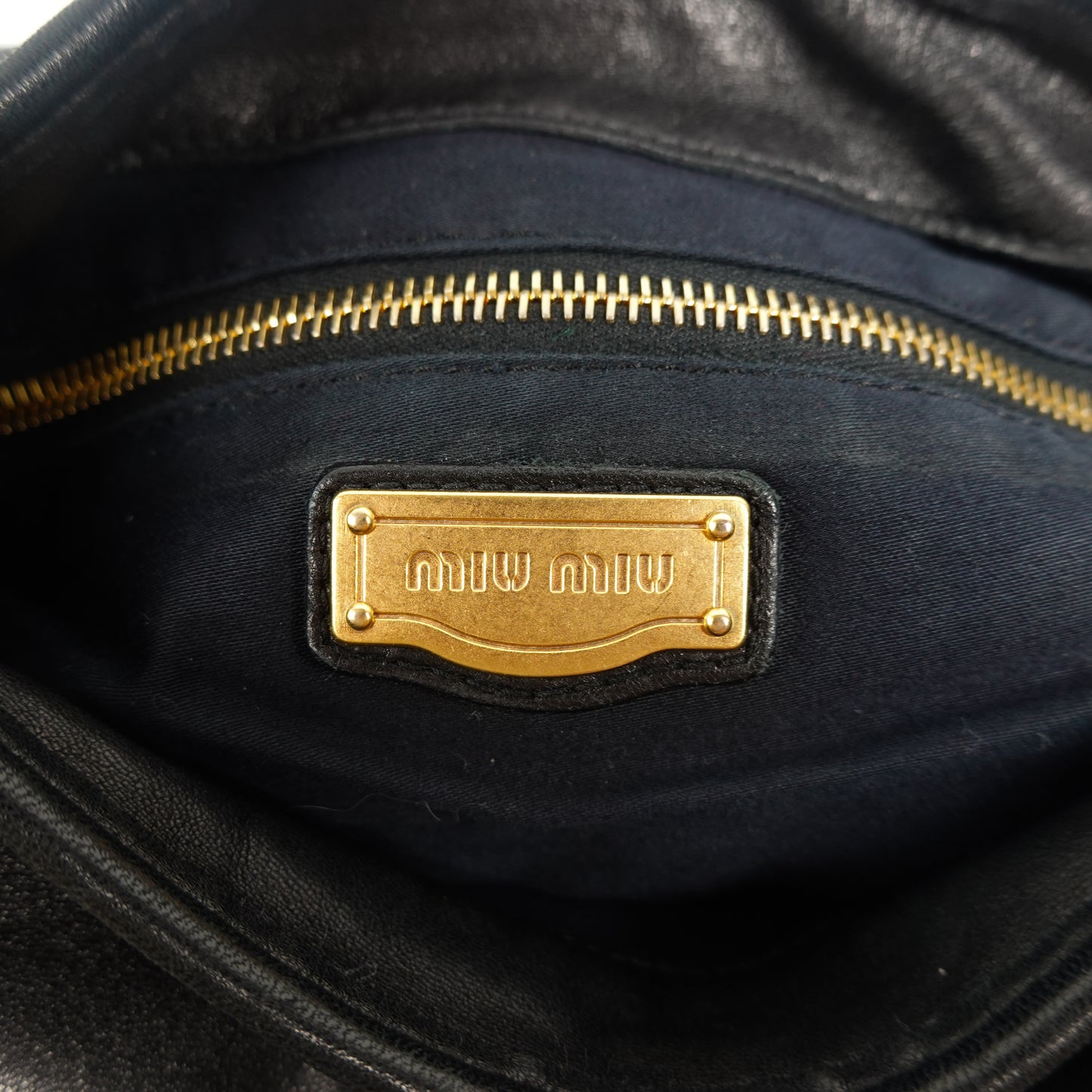Miu Miu Coffer Matelasse Hobo