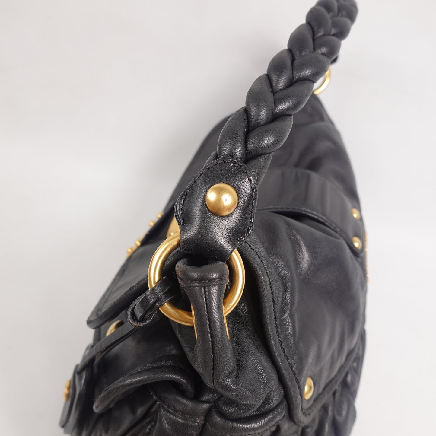 Miu Miu Coffer Matelasse Hobo