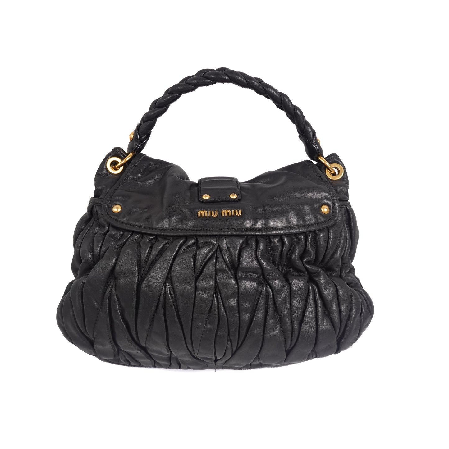 Miu Miu Coffer Matelasse Hobo