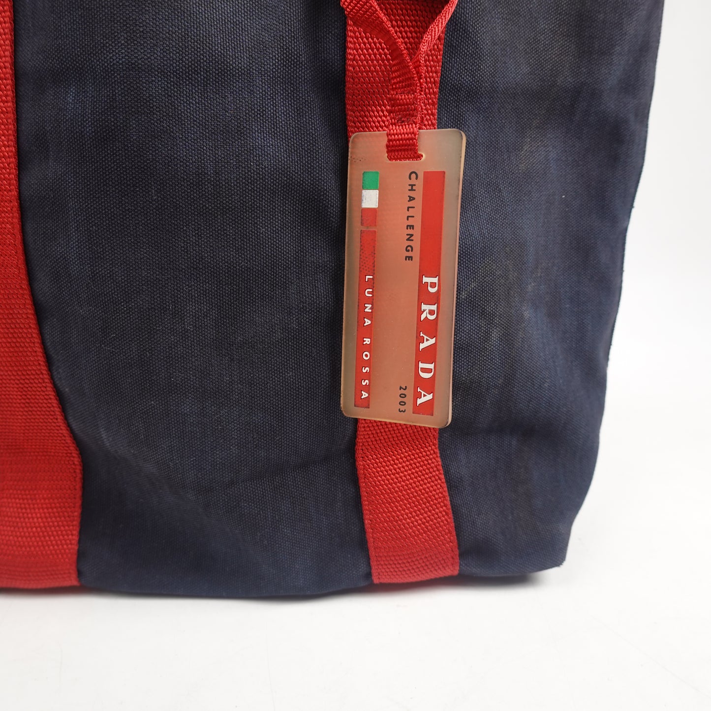 Vintage Prada Sport Canvas Tote Bag
