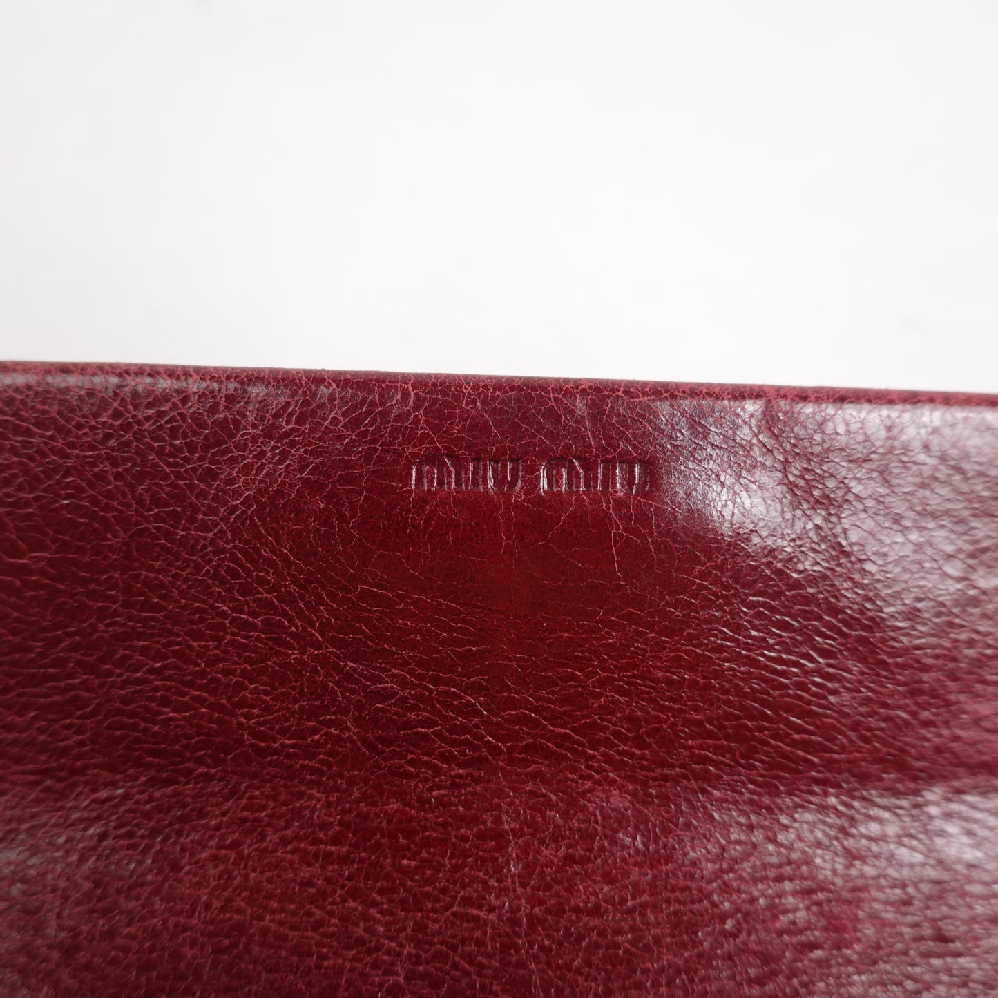 Miu Miu Amaranto Matelasse Long Wallet