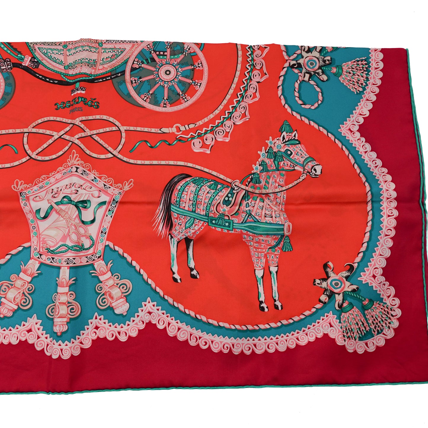 Hermes Silk Scarf