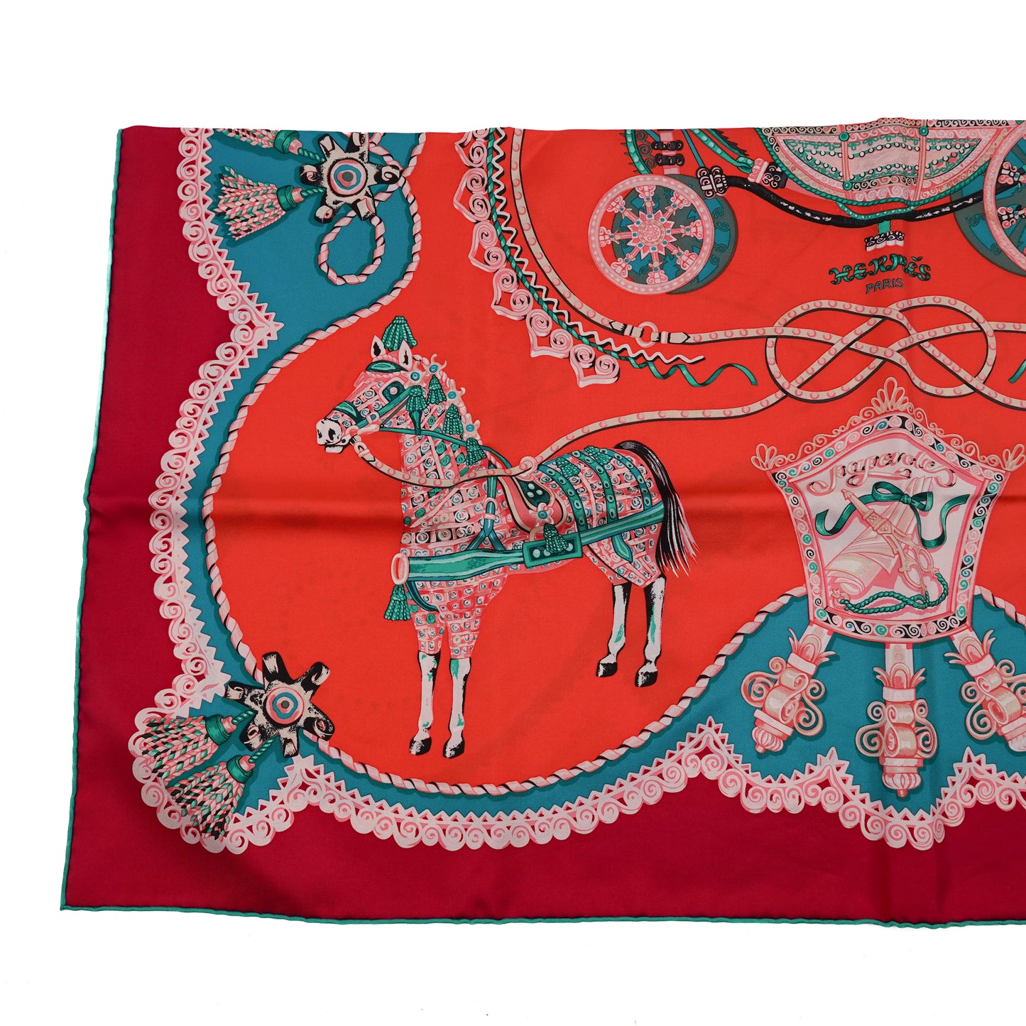 Hermes Silk Scarf