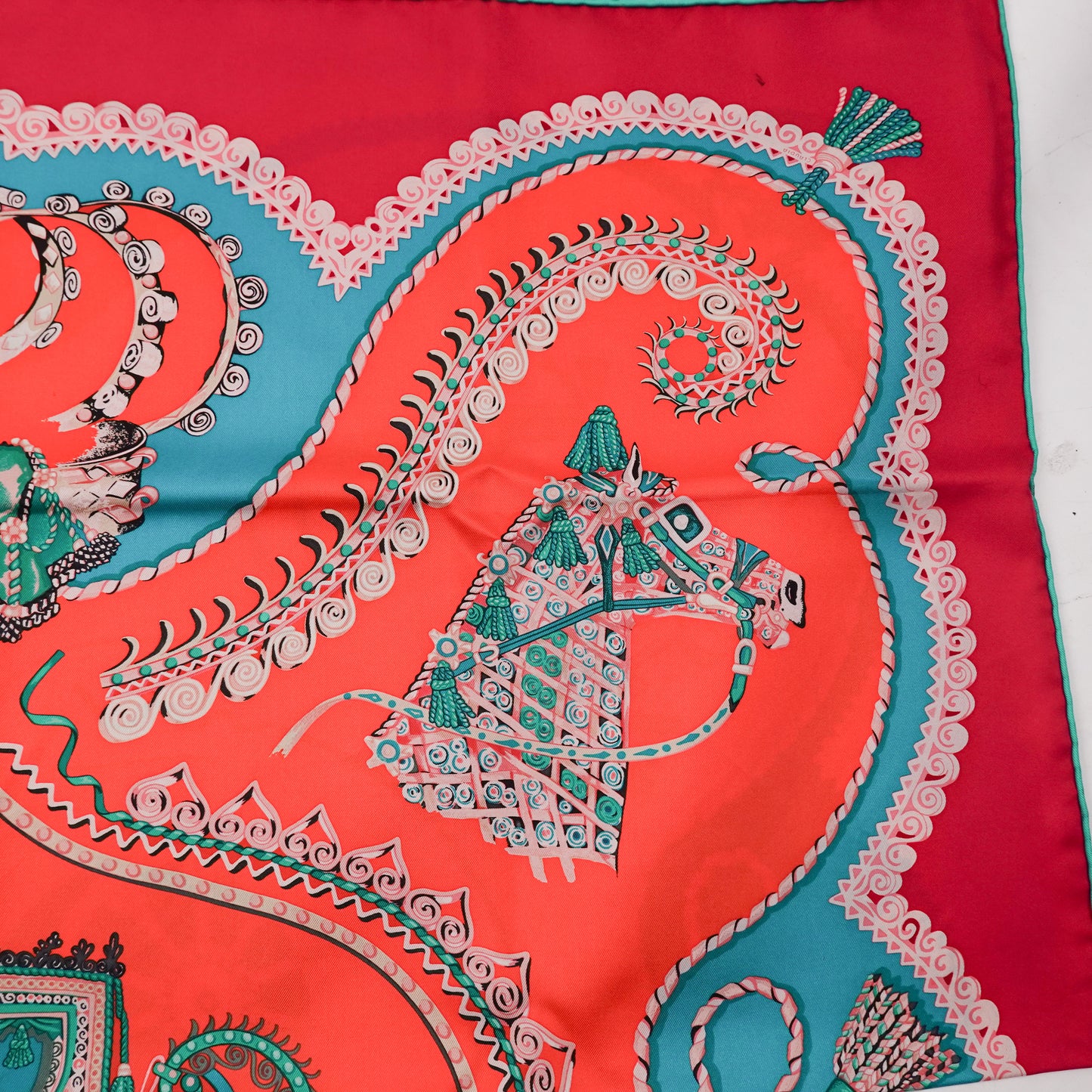 Hermes Silk Scarf