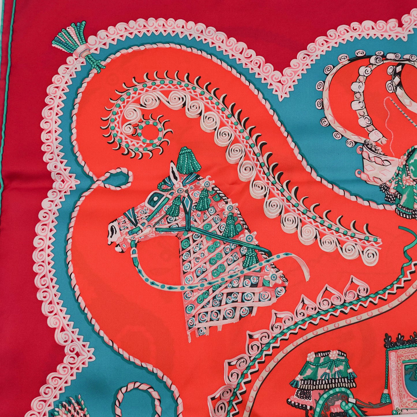 Hermes Silk Scarf
