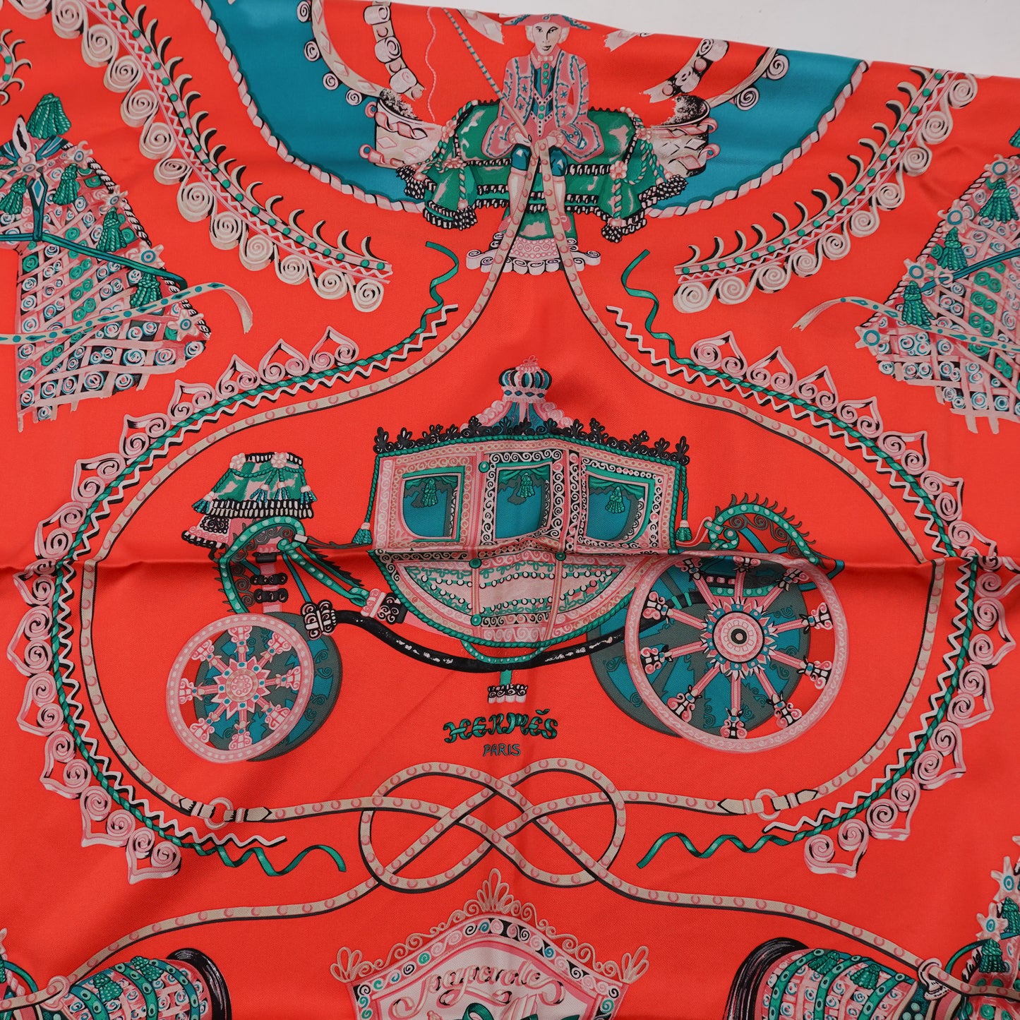 Hermes Silk Scarf