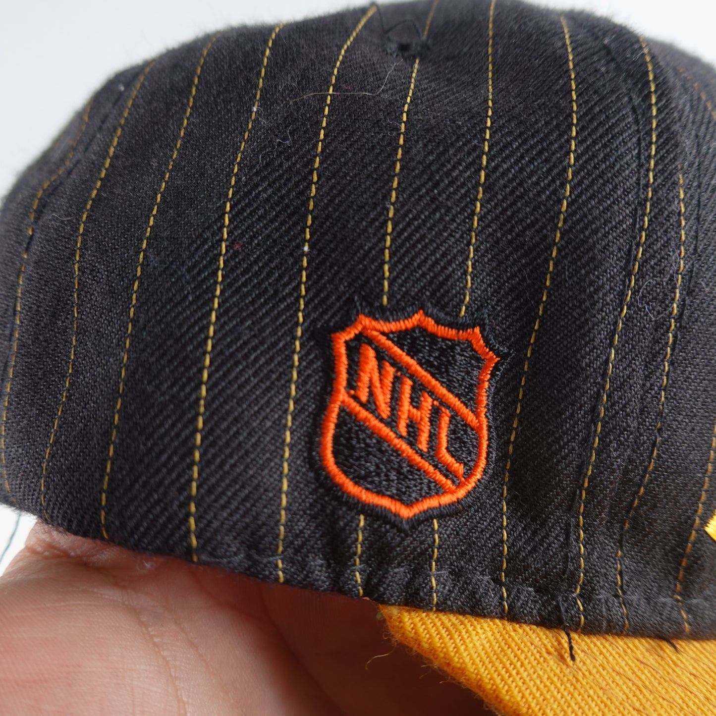 Vintage Boston Bruins Pinstripe Hat