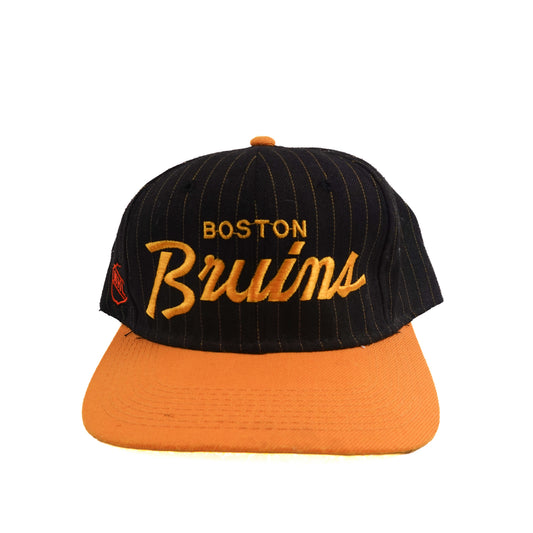 Vintage Boston Bruins Pinstripe Hat