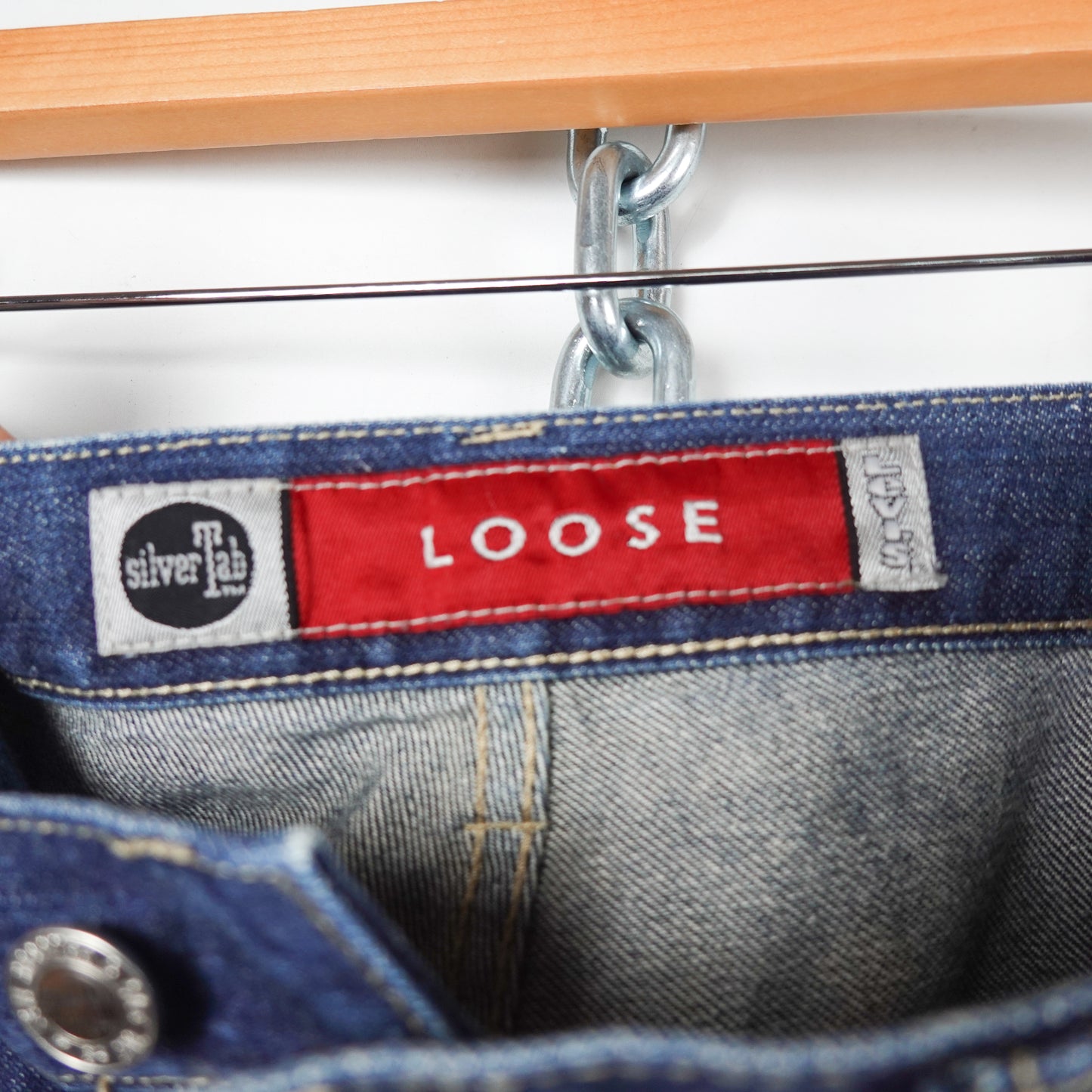 Levis Silver Tab Loose Jeans - Size 32