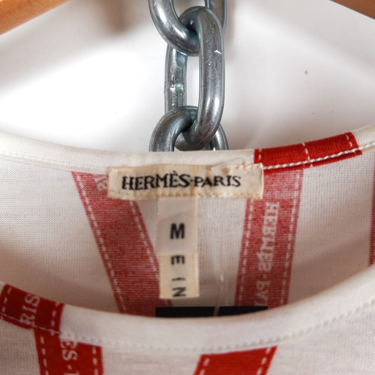 Vintage Hermes Ribbon Tee - Women’s M