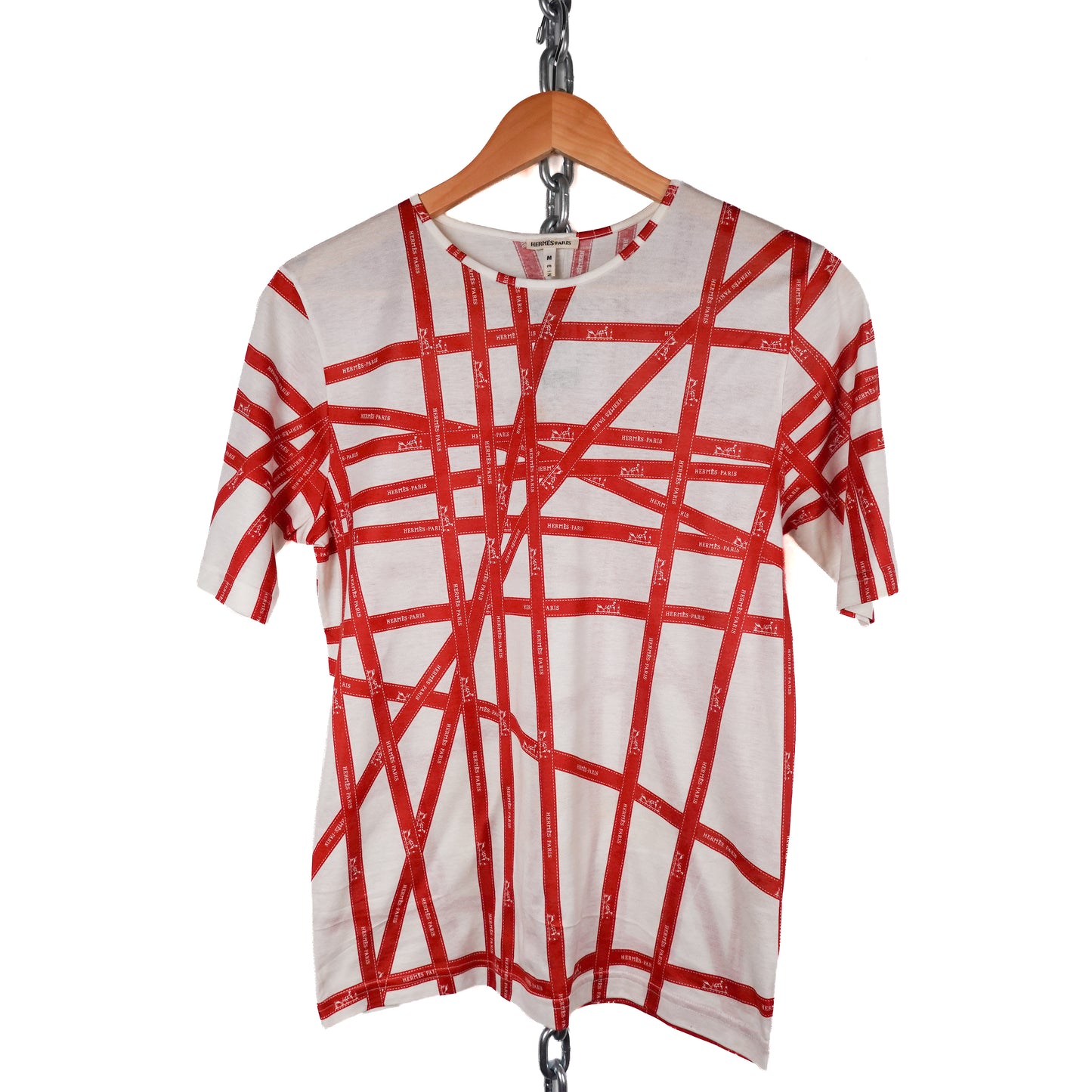 Vintage Hermes Ribbon Tee - Women’s M