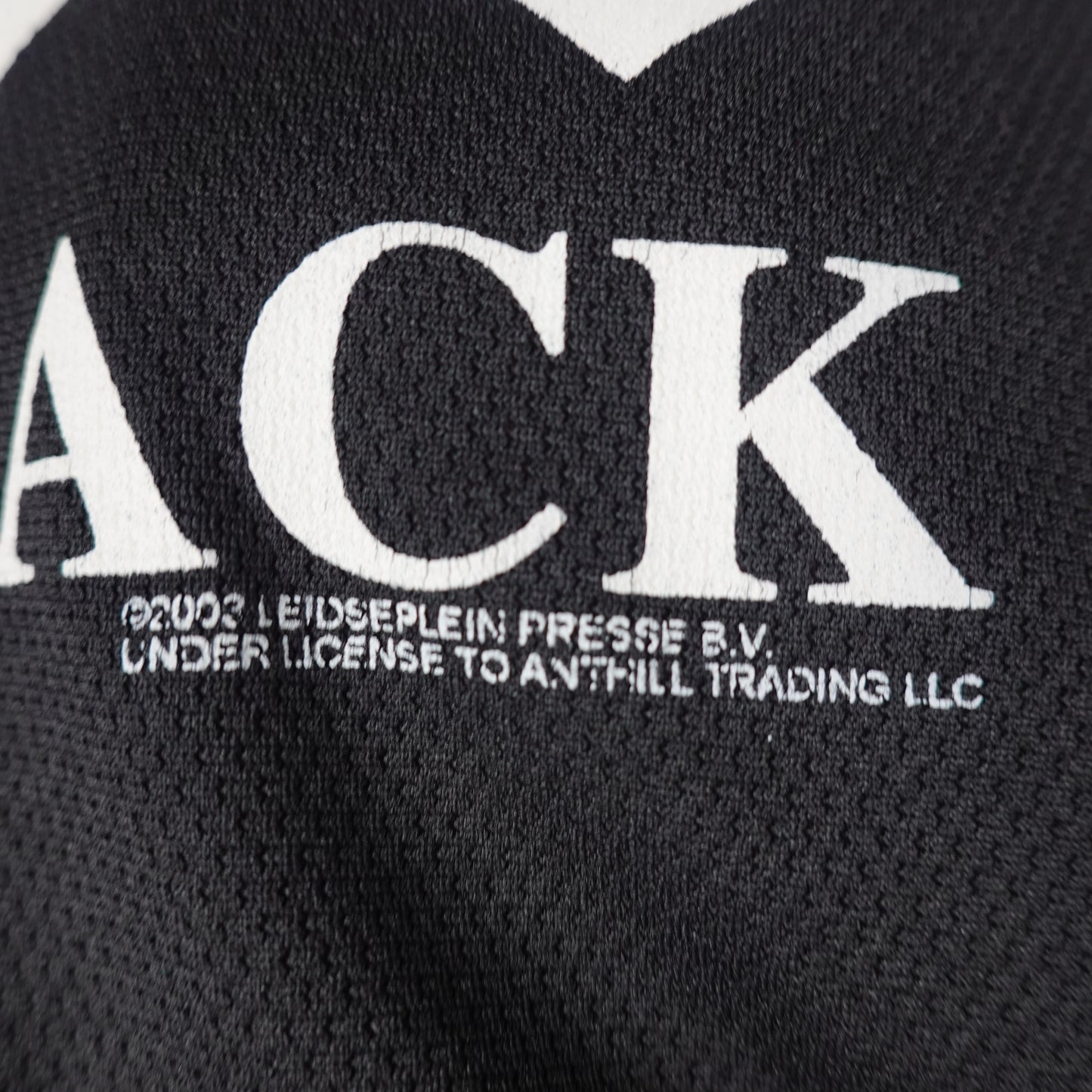 2002 ACDC Back In Black Jersey - Size L