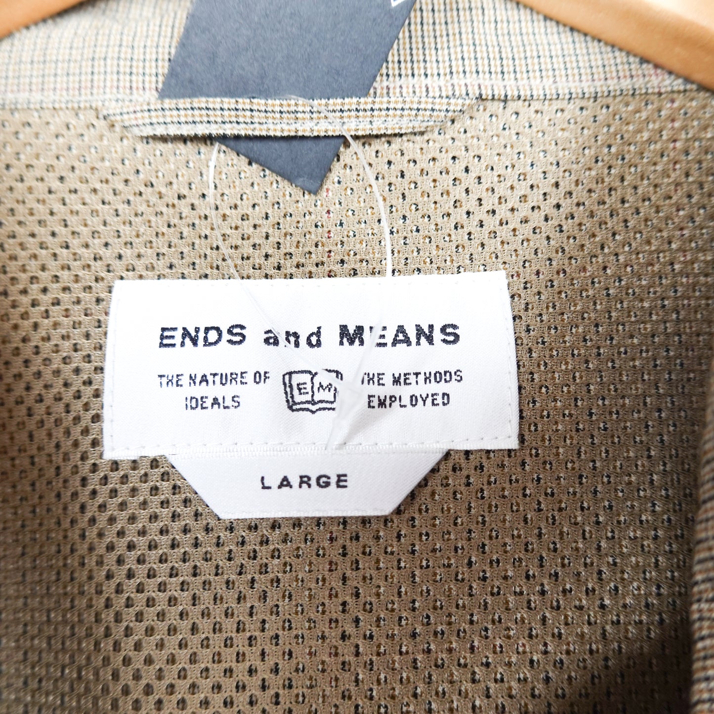Ends & Means Plaid Light Jacket - Size L