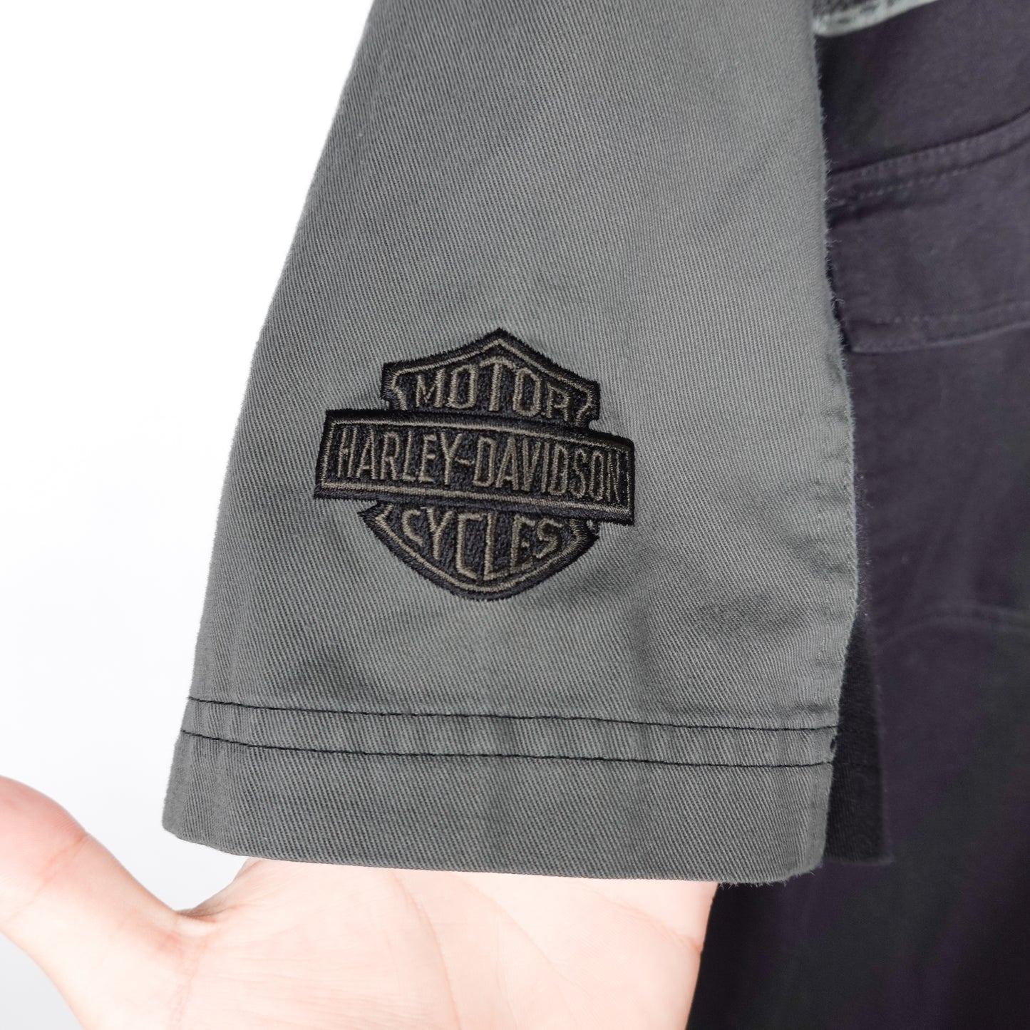 Harley Davidson Skull SS Button Up - Size XL
