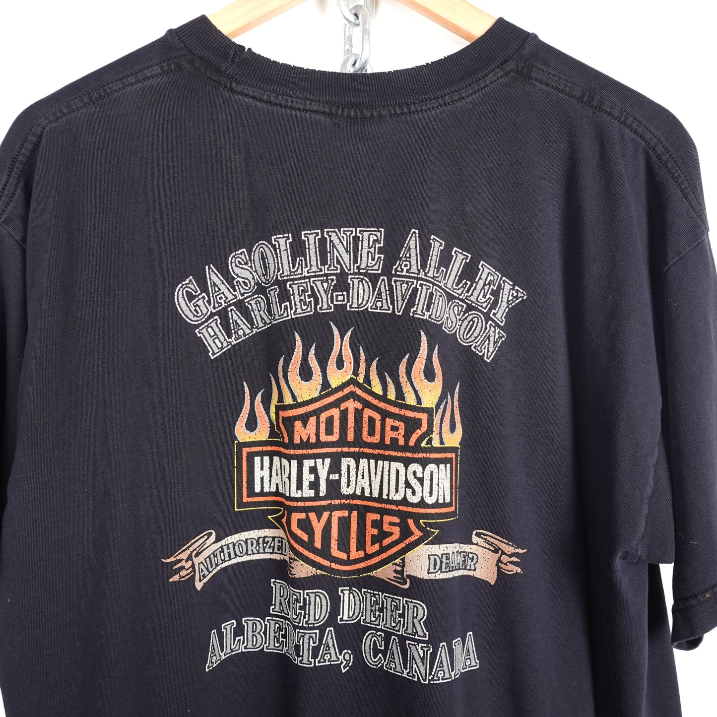 Harley Davidson Red Deer Tee - Size XL