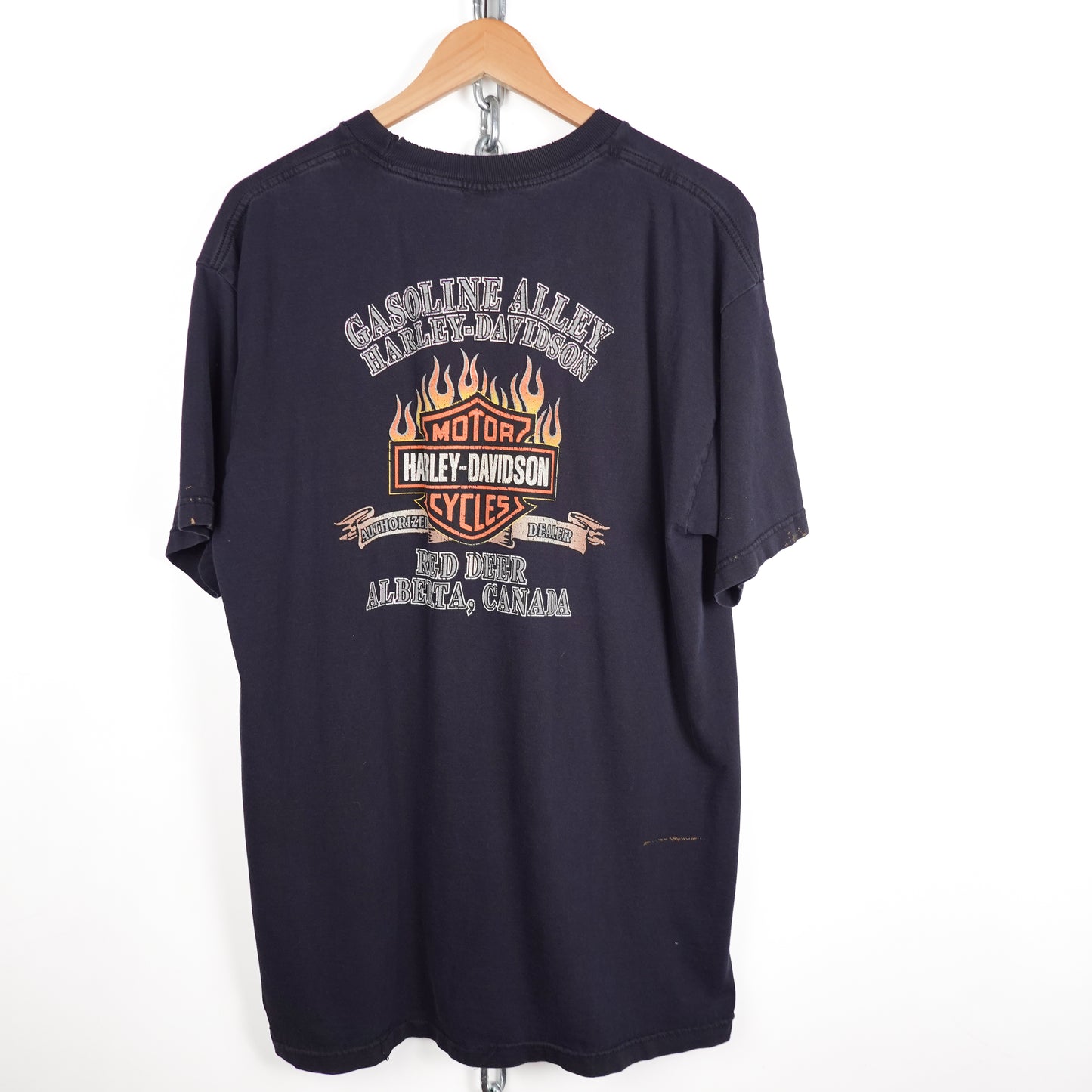 Harley Davidson Red Deer Tee - Size XL