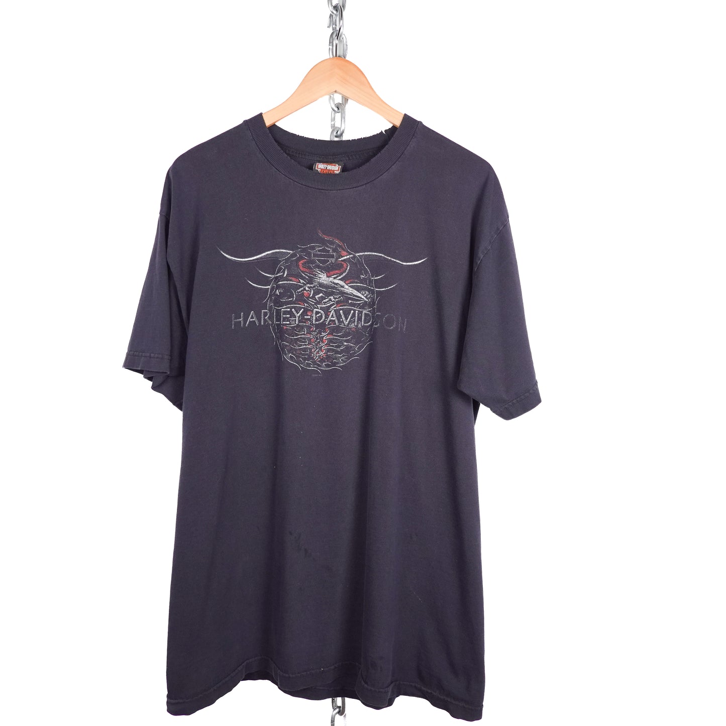Harley Davidson Red Deer Tee - Size XL
