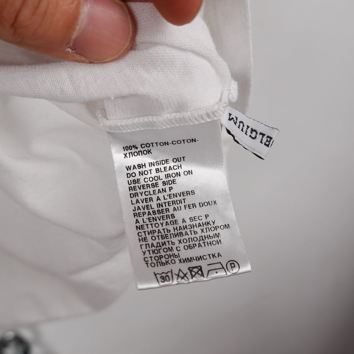 Ann Demeulemeester White Light Patti Smith Tee - Size XS