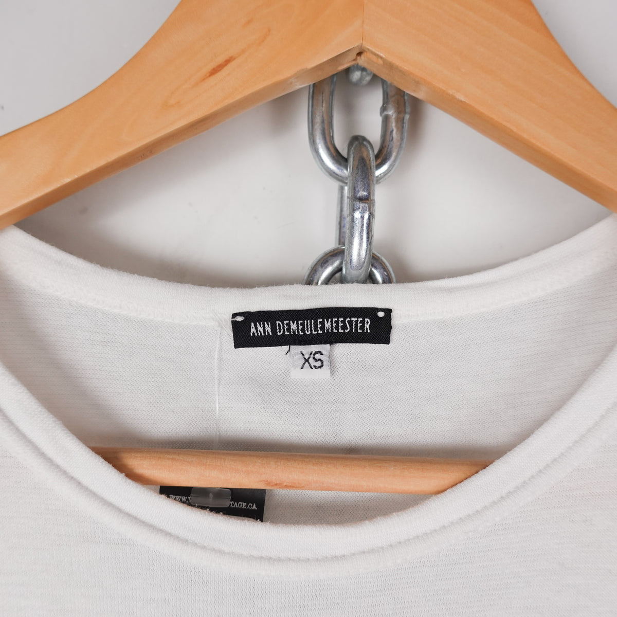 Ann Demeulemeester White Light Patti Smith Tee - Size XS