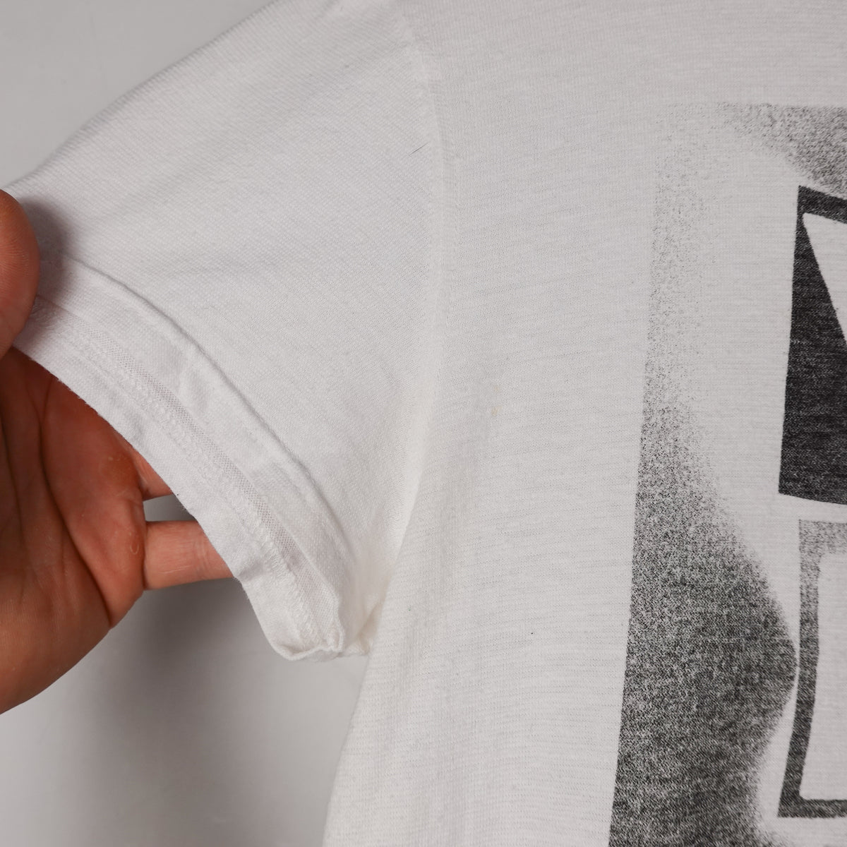 Ann Demeulemeester White Light Patti Smith Tee - Size XS