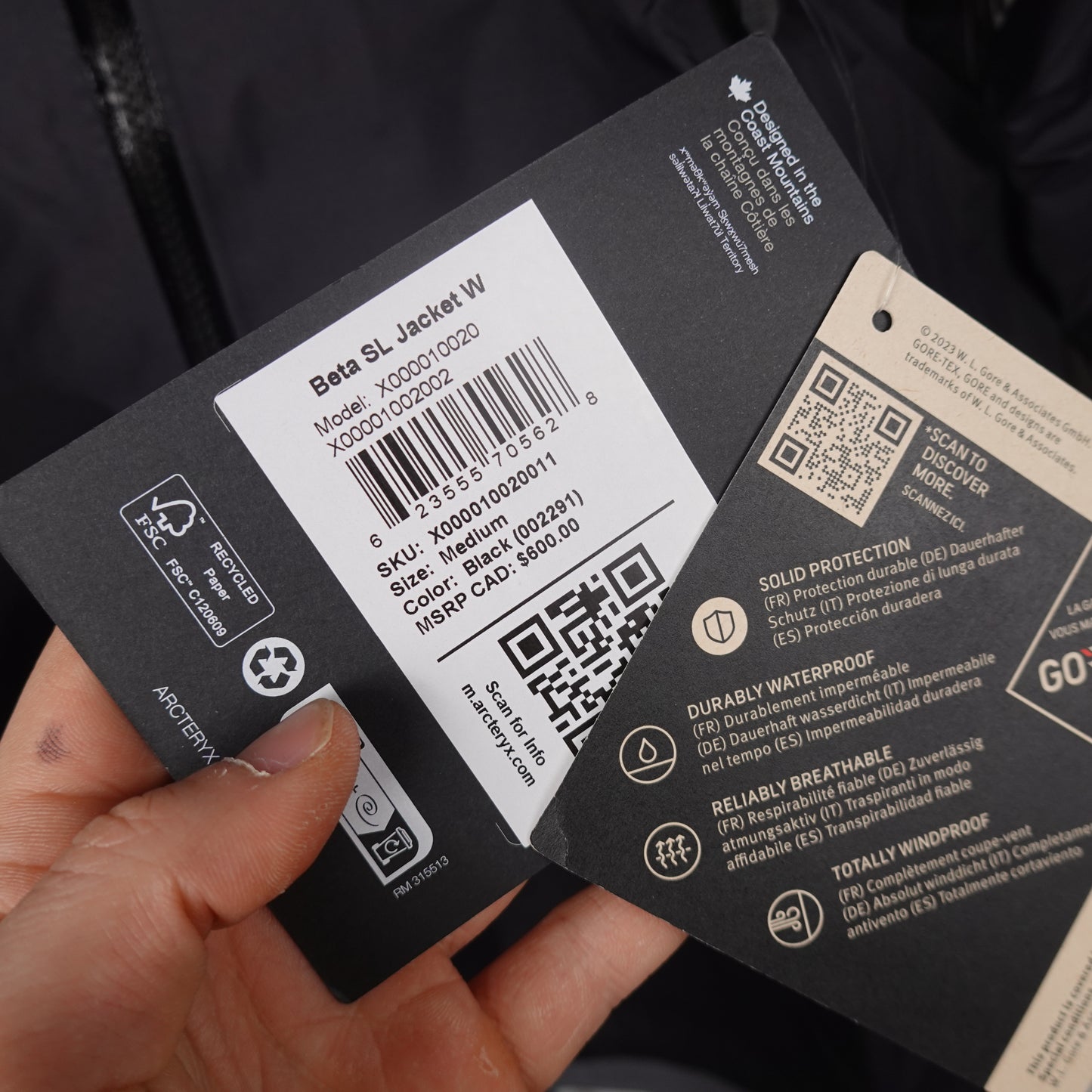 Arc’teryx Beta SL Jacket - Women's M