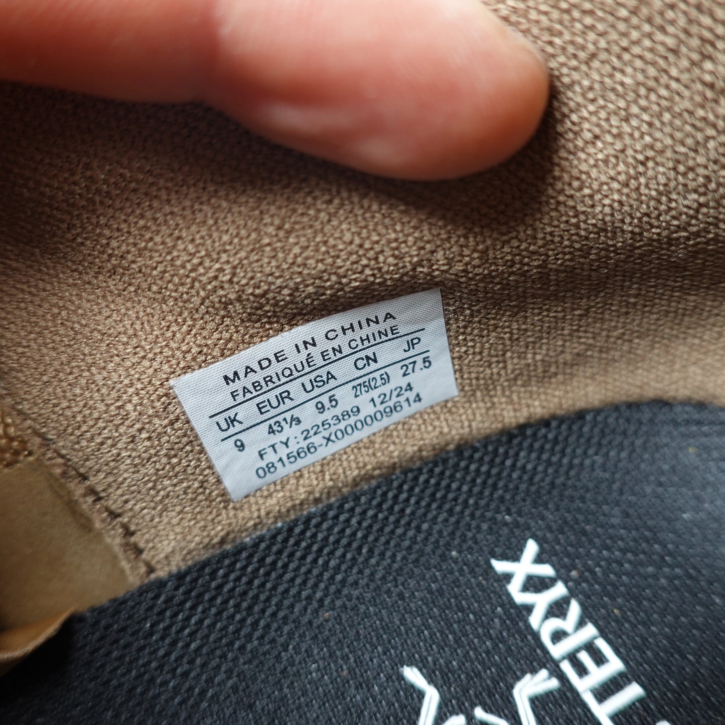 Arc’teryx Norvan Sneakers - Size 9.5