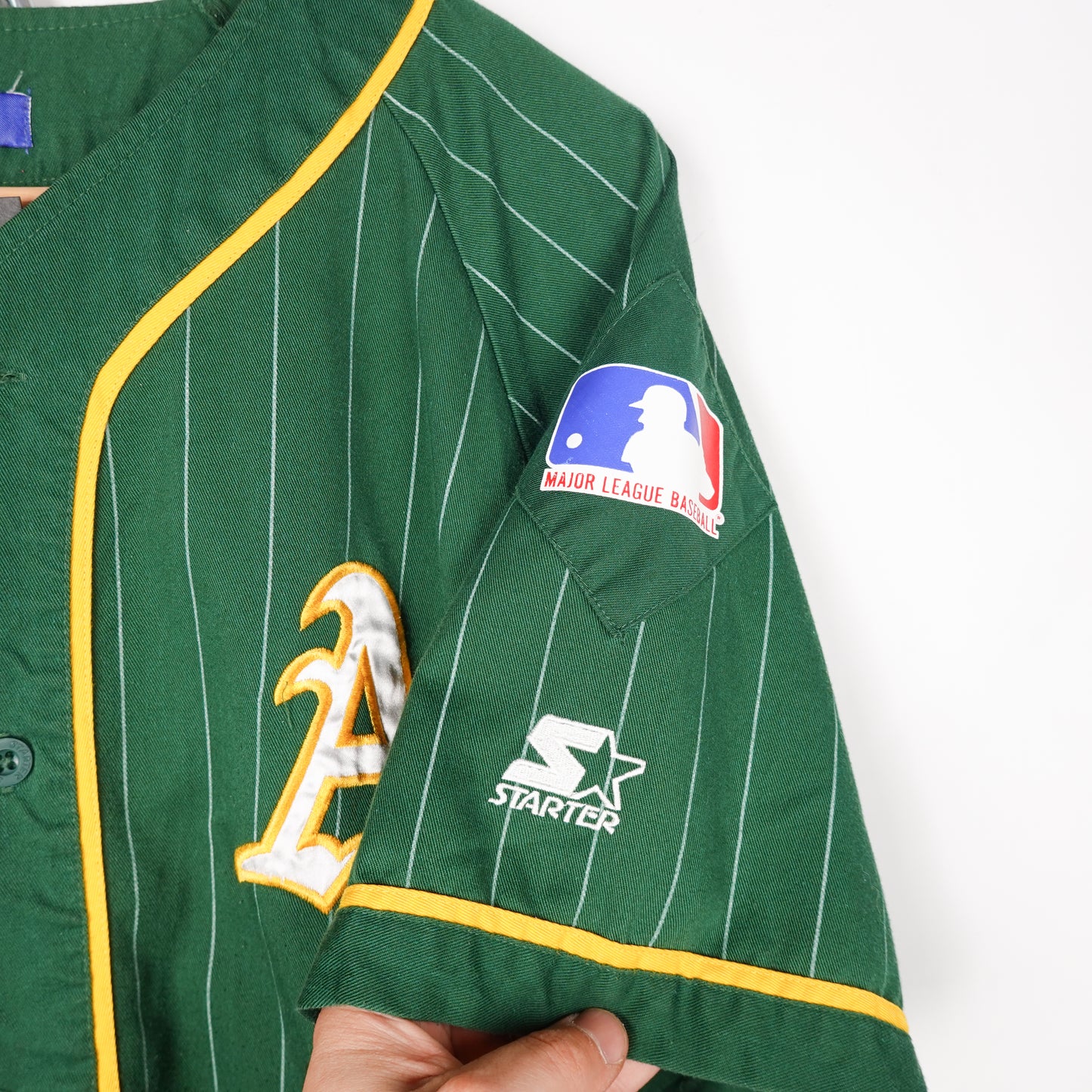 Vintage Oakland A's Starter Jersey - Size XL