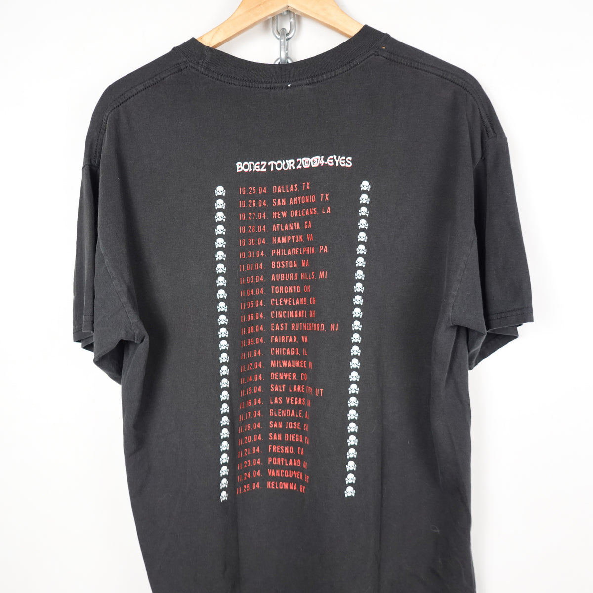 2004  Avril Lavigne Bonez Tour - Size L