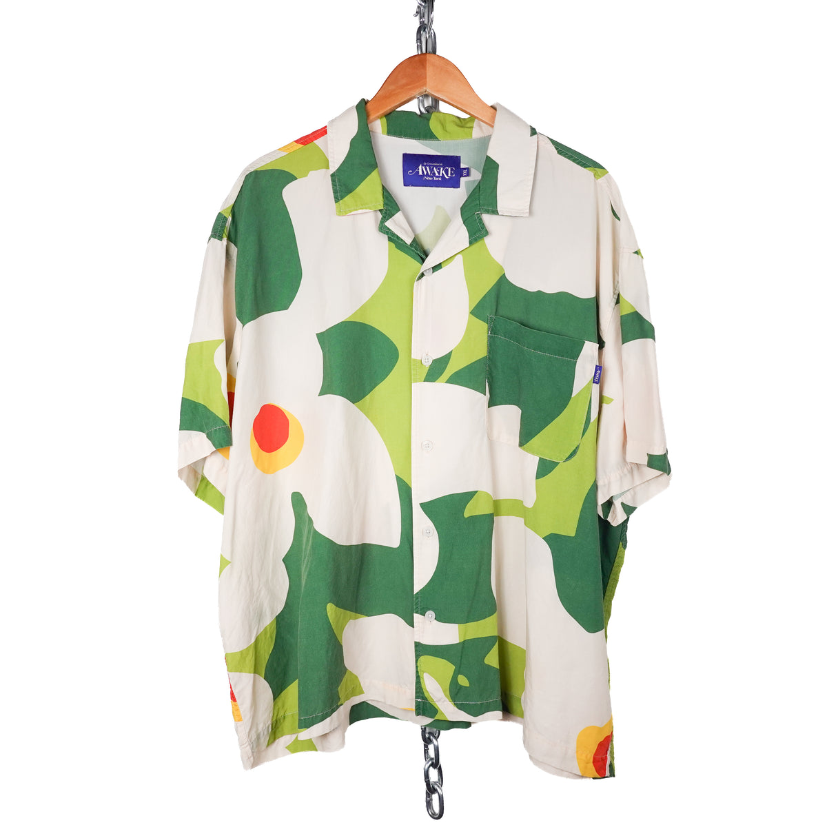 Awake NY Tencel SS Button Up - Size XXL