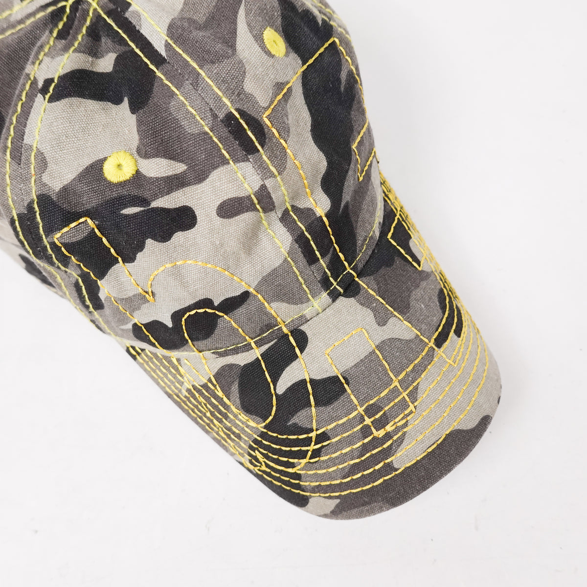 B.eautiful White Camo Hat