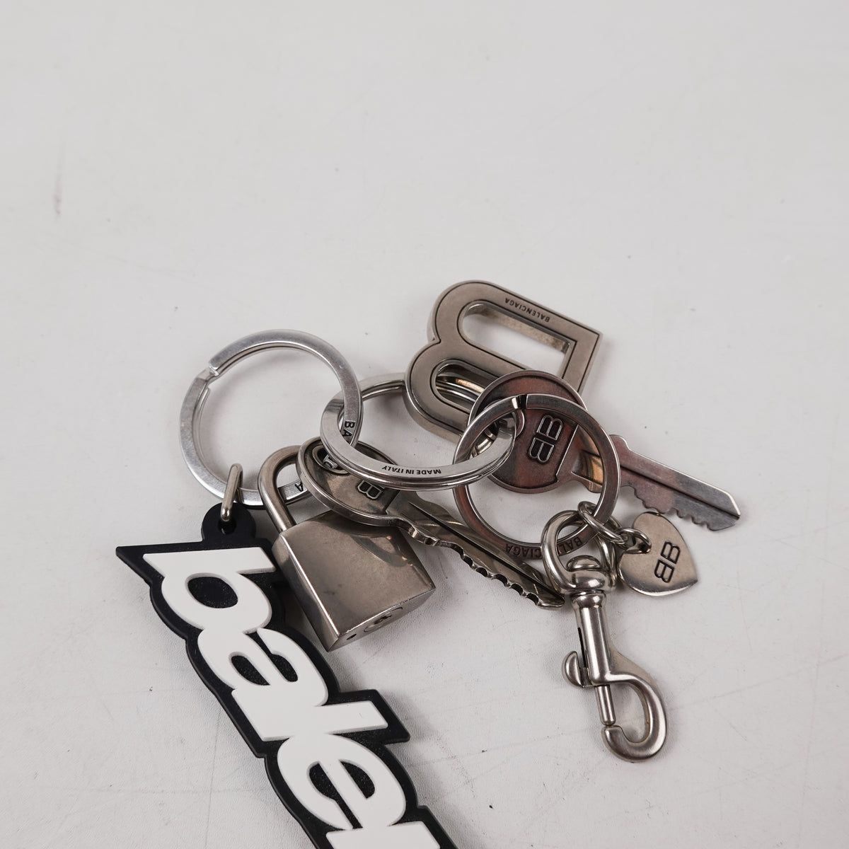 Balenciaga Multi Charms Keychain