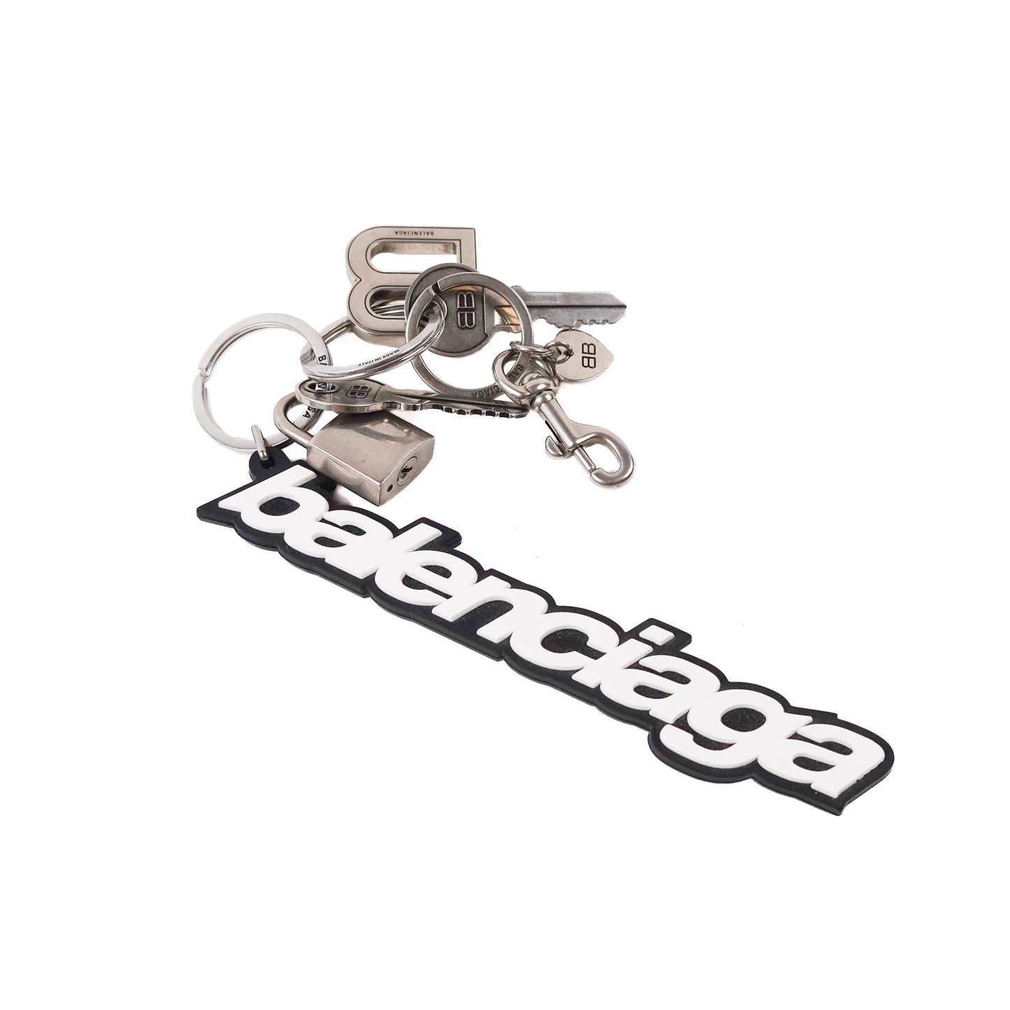Balenciaga Multi Charms Keychain