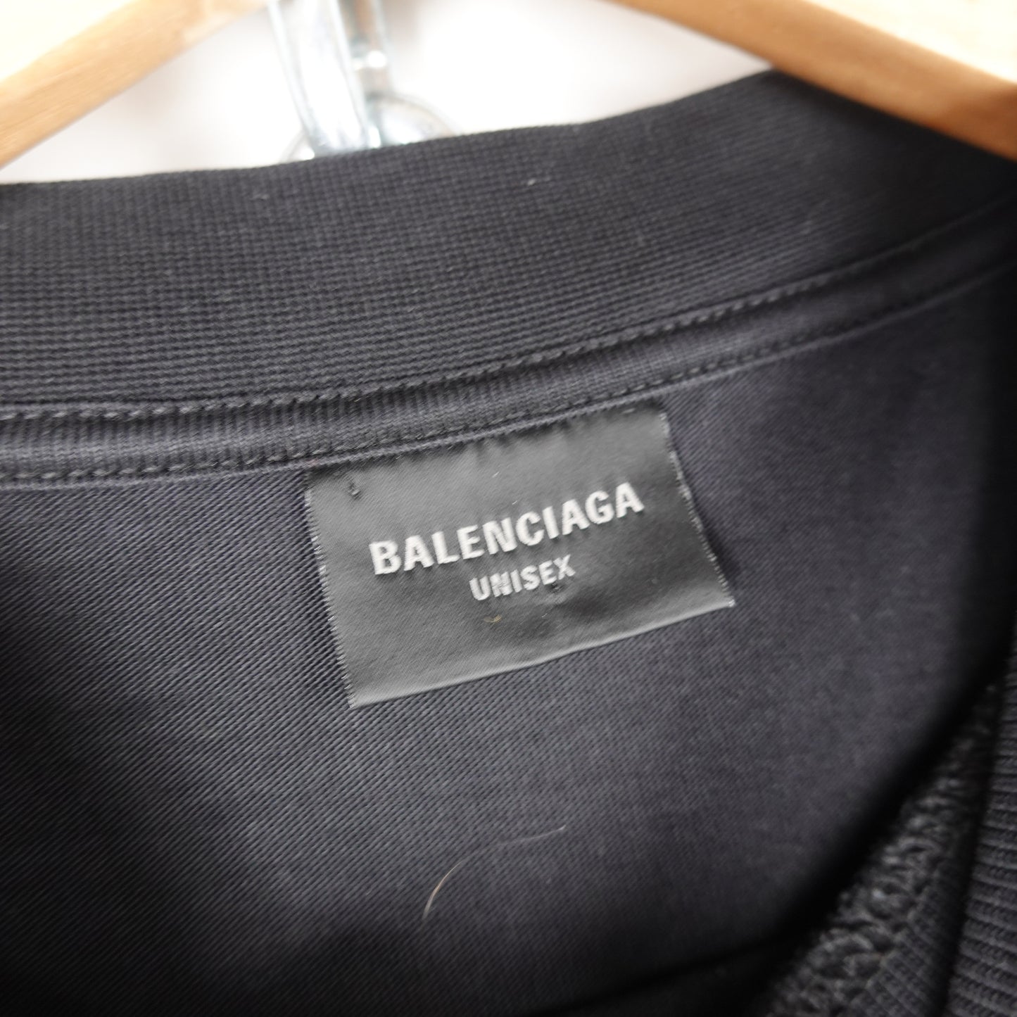 Balenciaga Flaming Unity Distressed Tee - Size XL