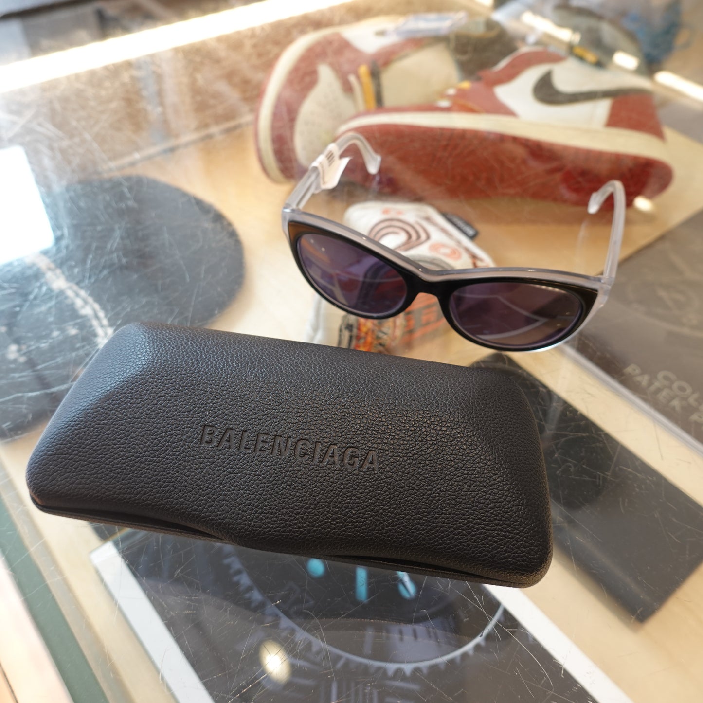 Balenciaga Gradient Cat Eye Sunglasses
