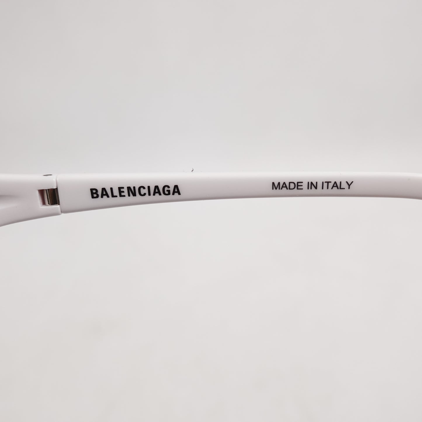 Balenciaga White Bat Sunglasses