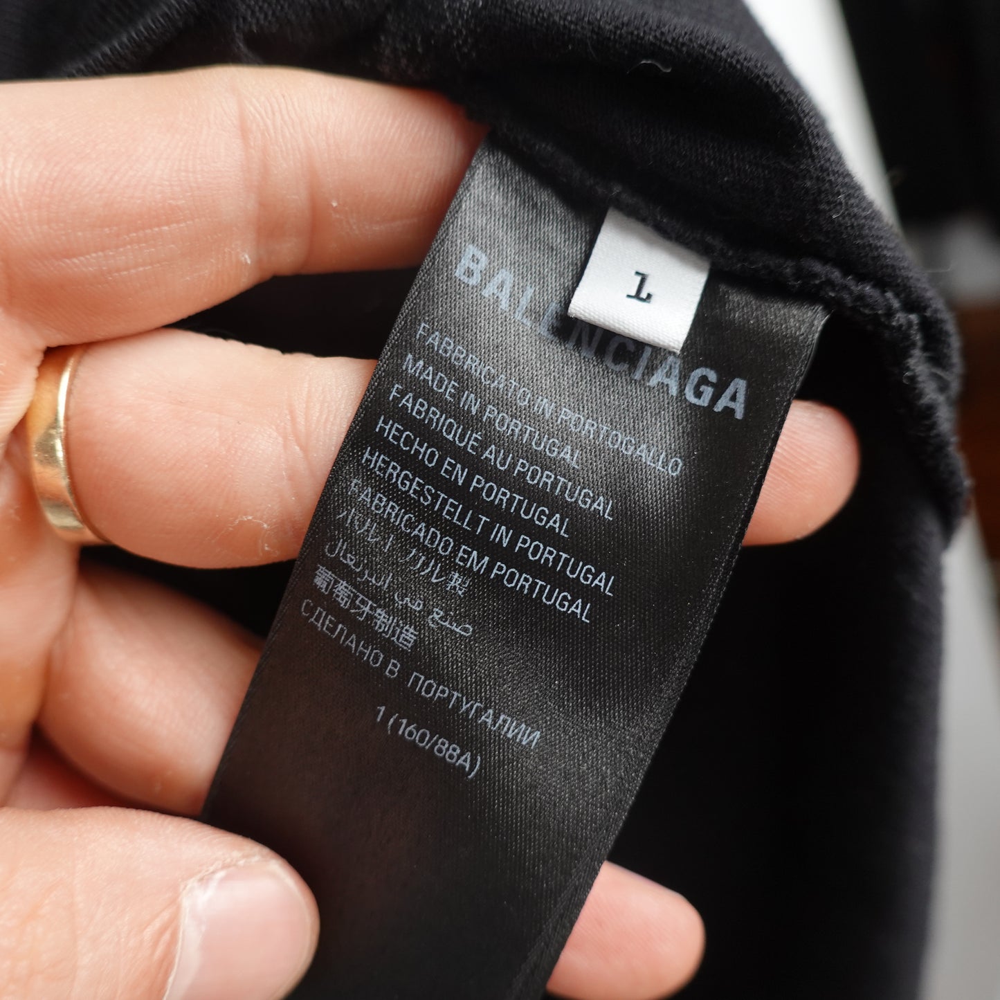 Balenciaga Darkwave Oversized Tee - Size 1