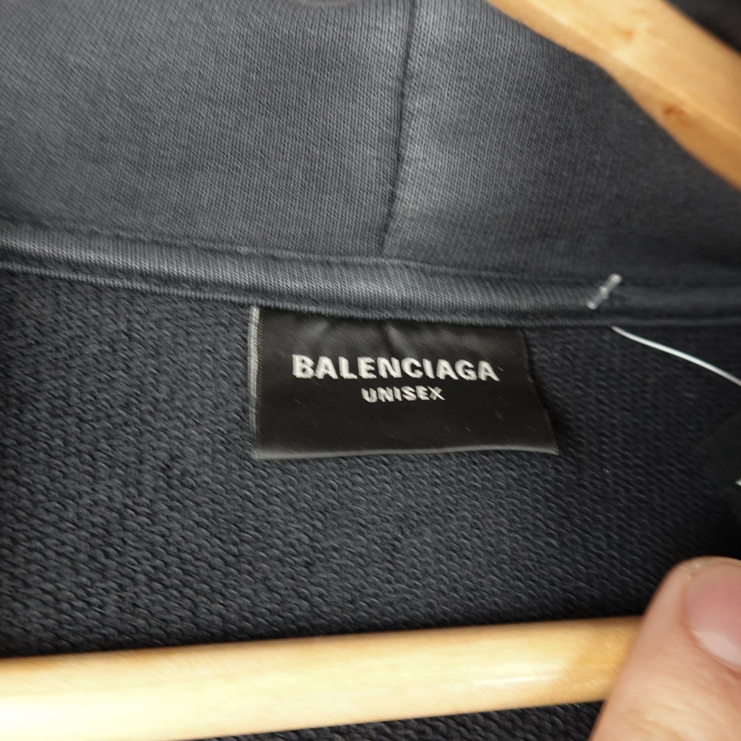 Balenciaga Metal Oversized Hoodie - Size XL