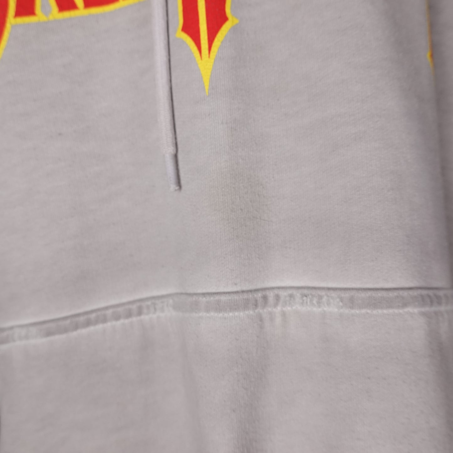 Balenciaga Metal Logo Distressed Oversized Hoodie - Size 1