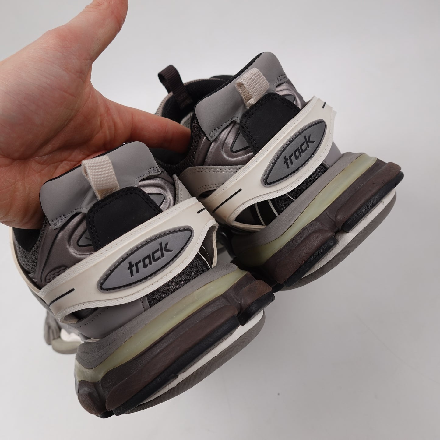 Balenciaga Track Grey/White - Size 12