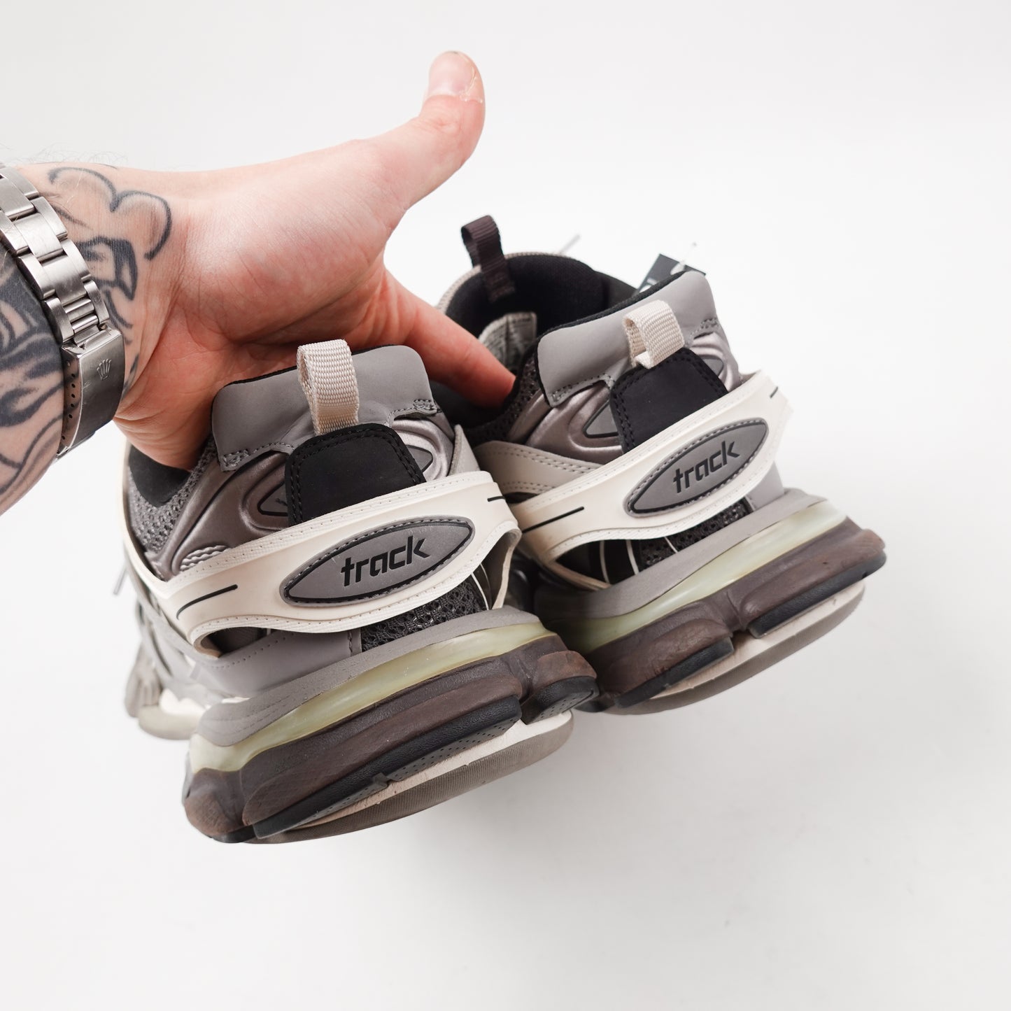 Balenciaga Track Grey Sneakers - Size 12