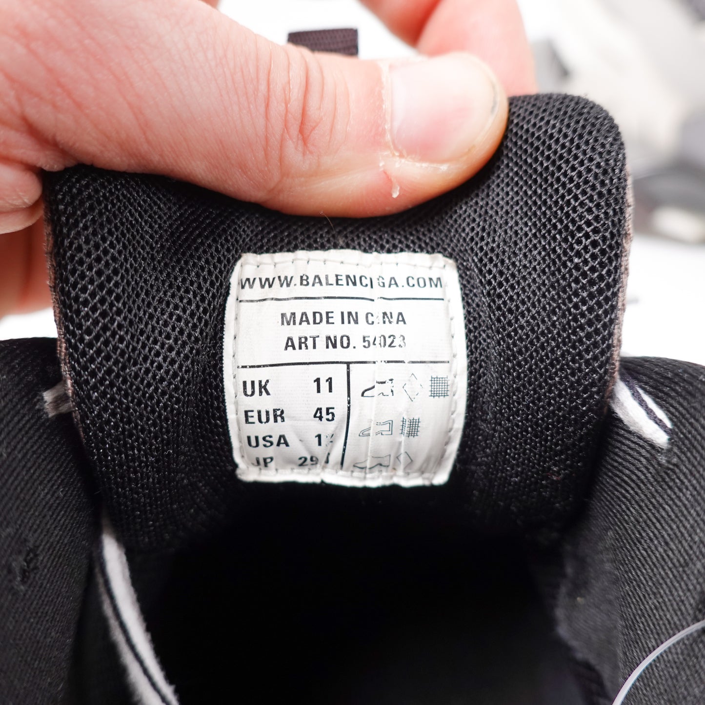 Balenciaga Track Grey Sneakers - Size 12