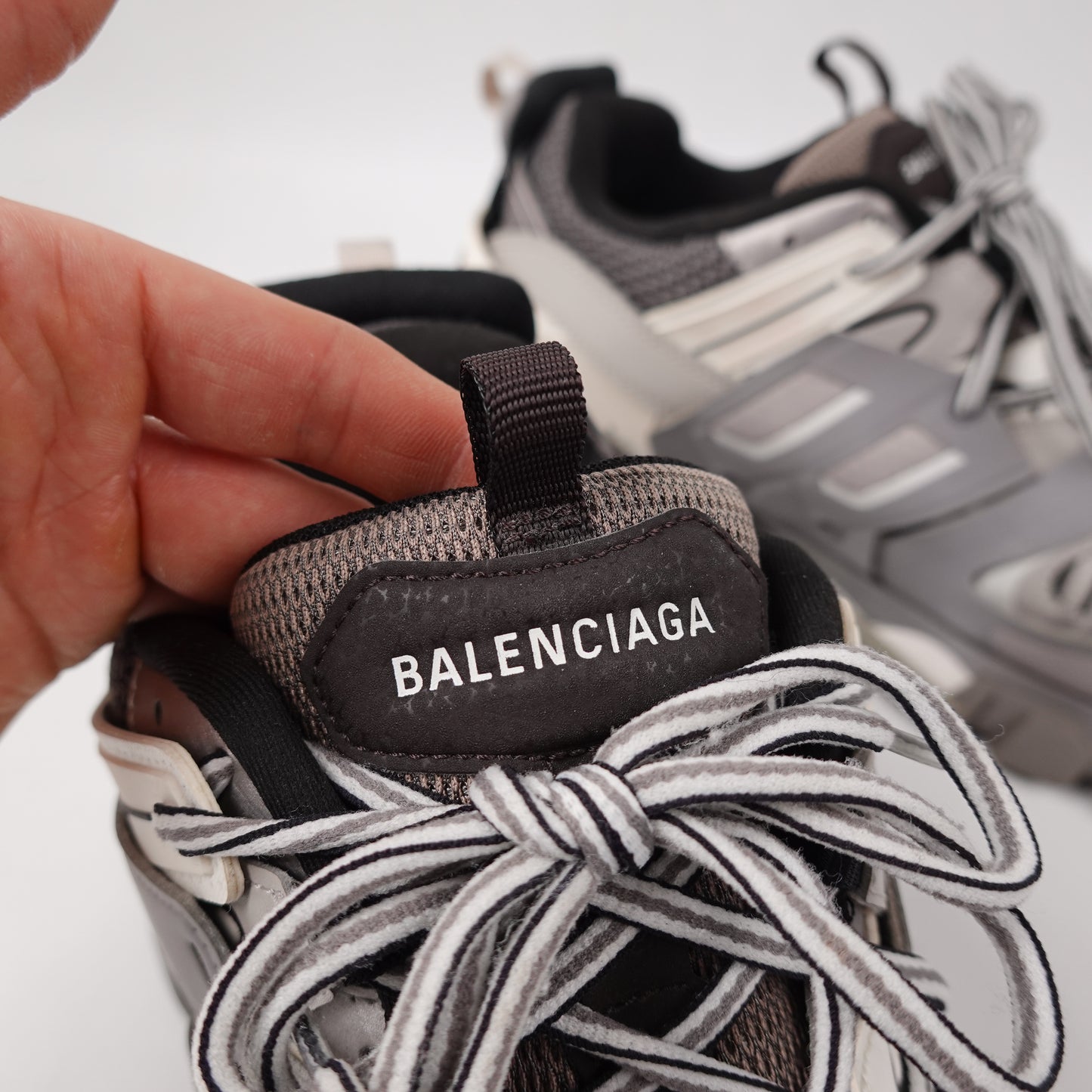 Balenciaga Track Grey/White - Size 12