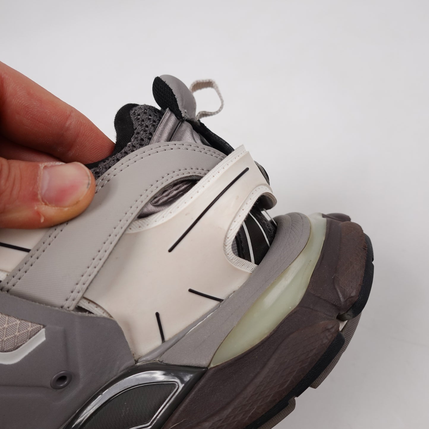 Balenciaga Track Grey Sneakers - Size 12
