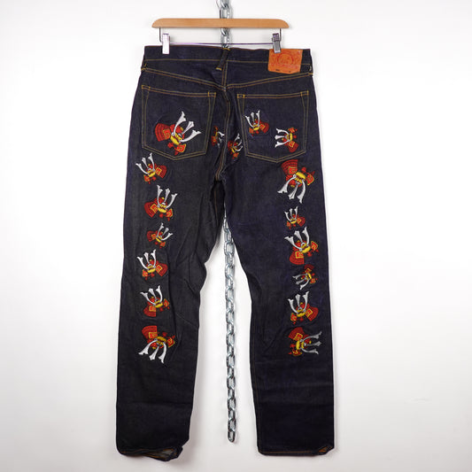 Evisu Samurai Helmut Jeans - Size 34