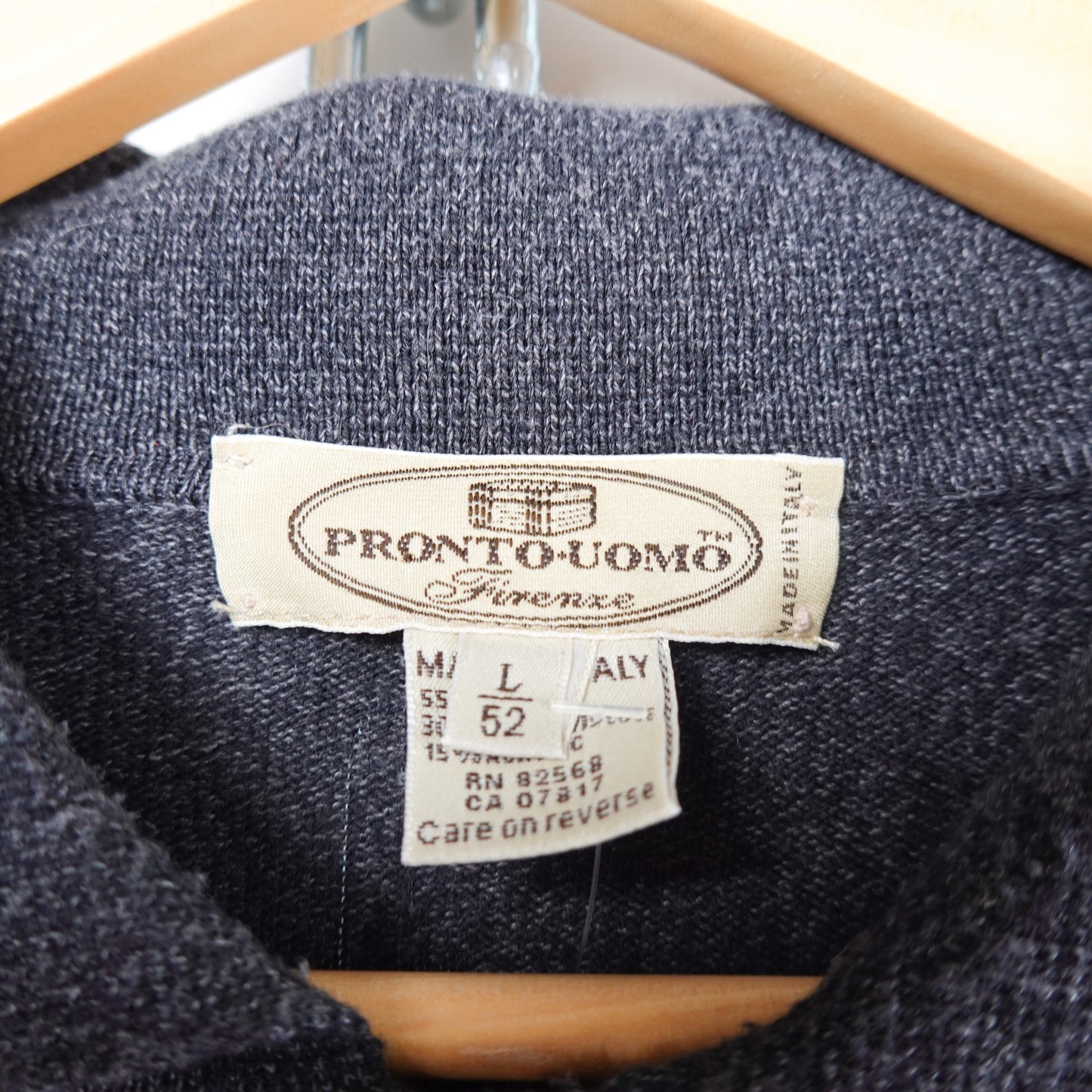 Vintage Pronto-Uomo Knit Sweater - Size L