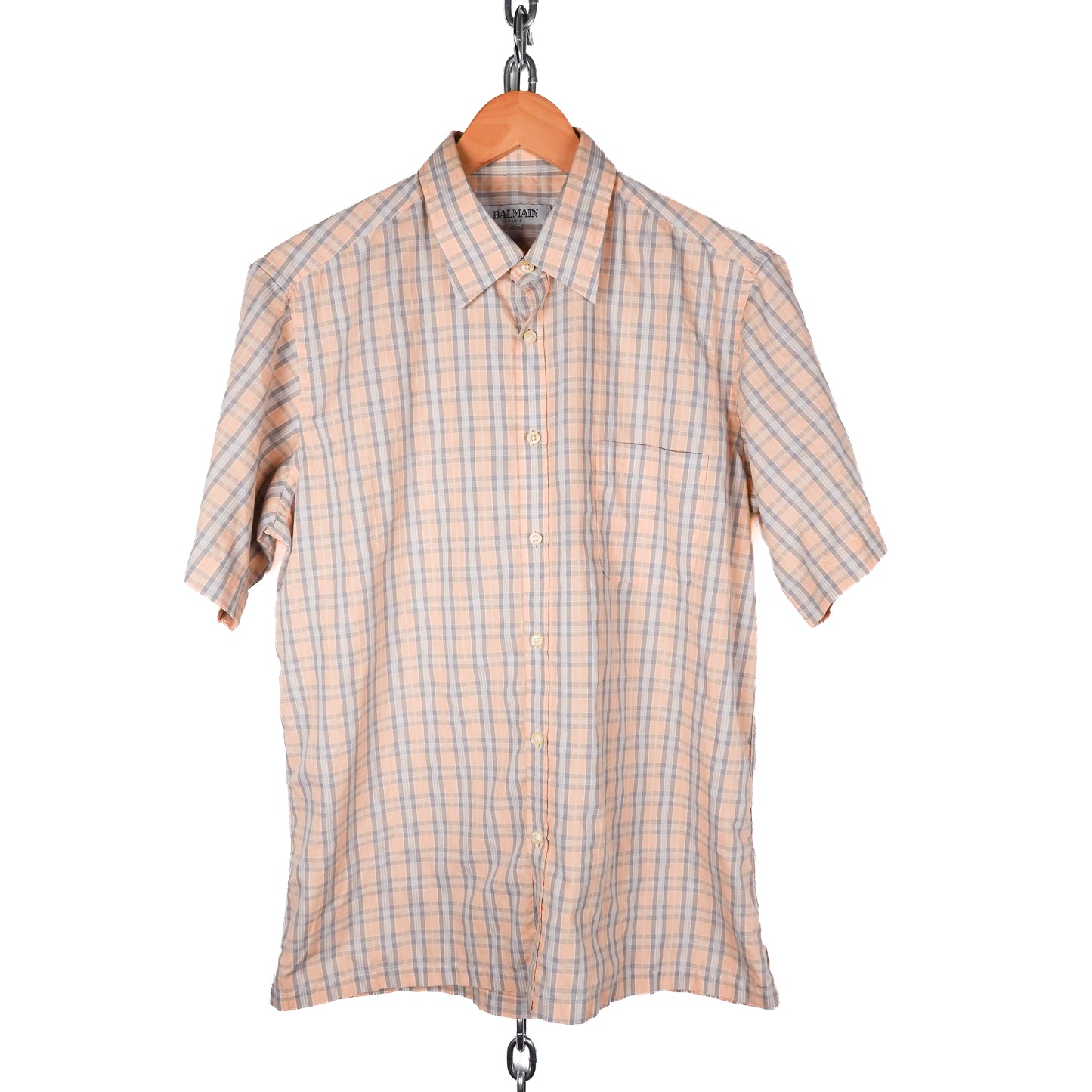 Balmain S/S Button up - Size XL