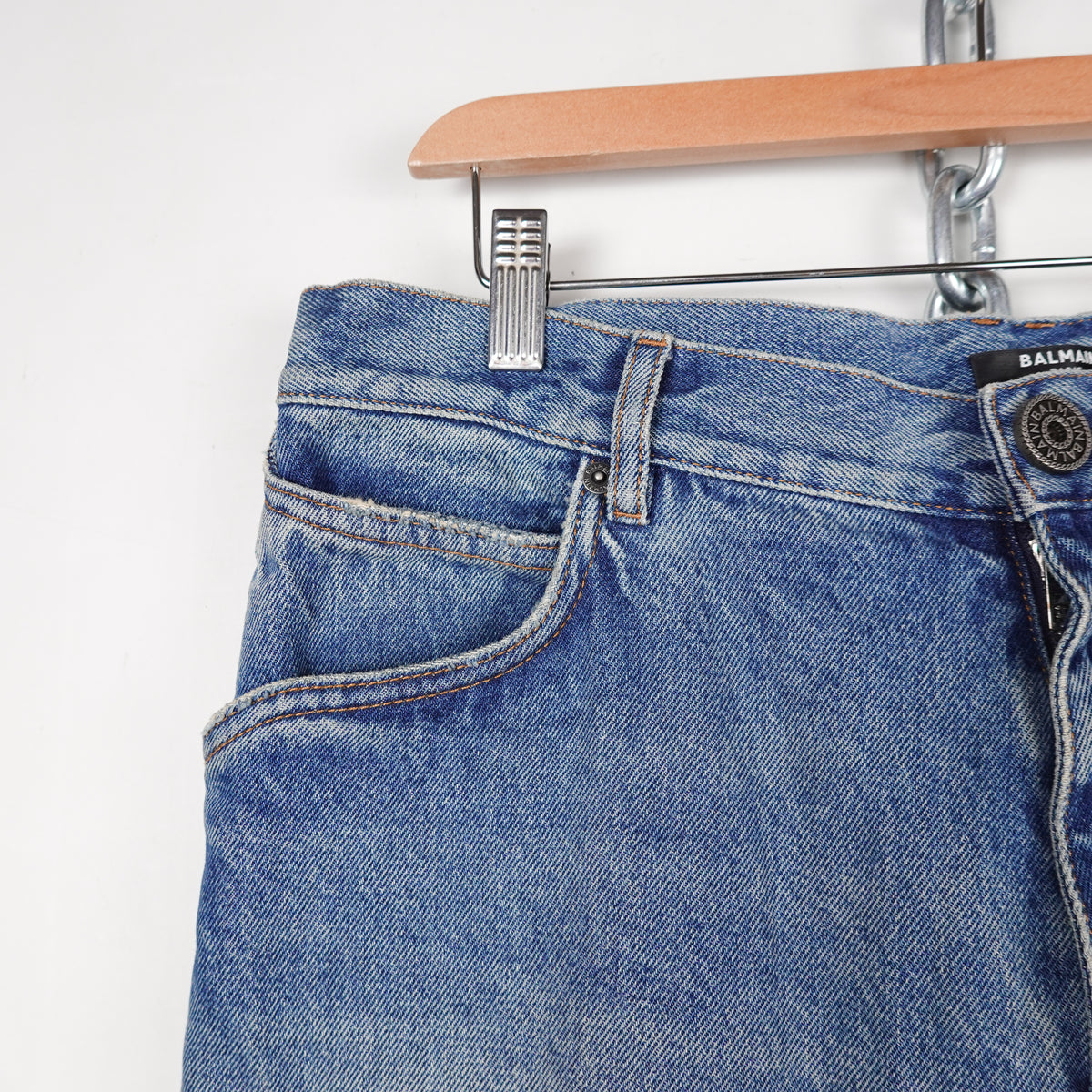 Balmain Denim Pant - Size 32