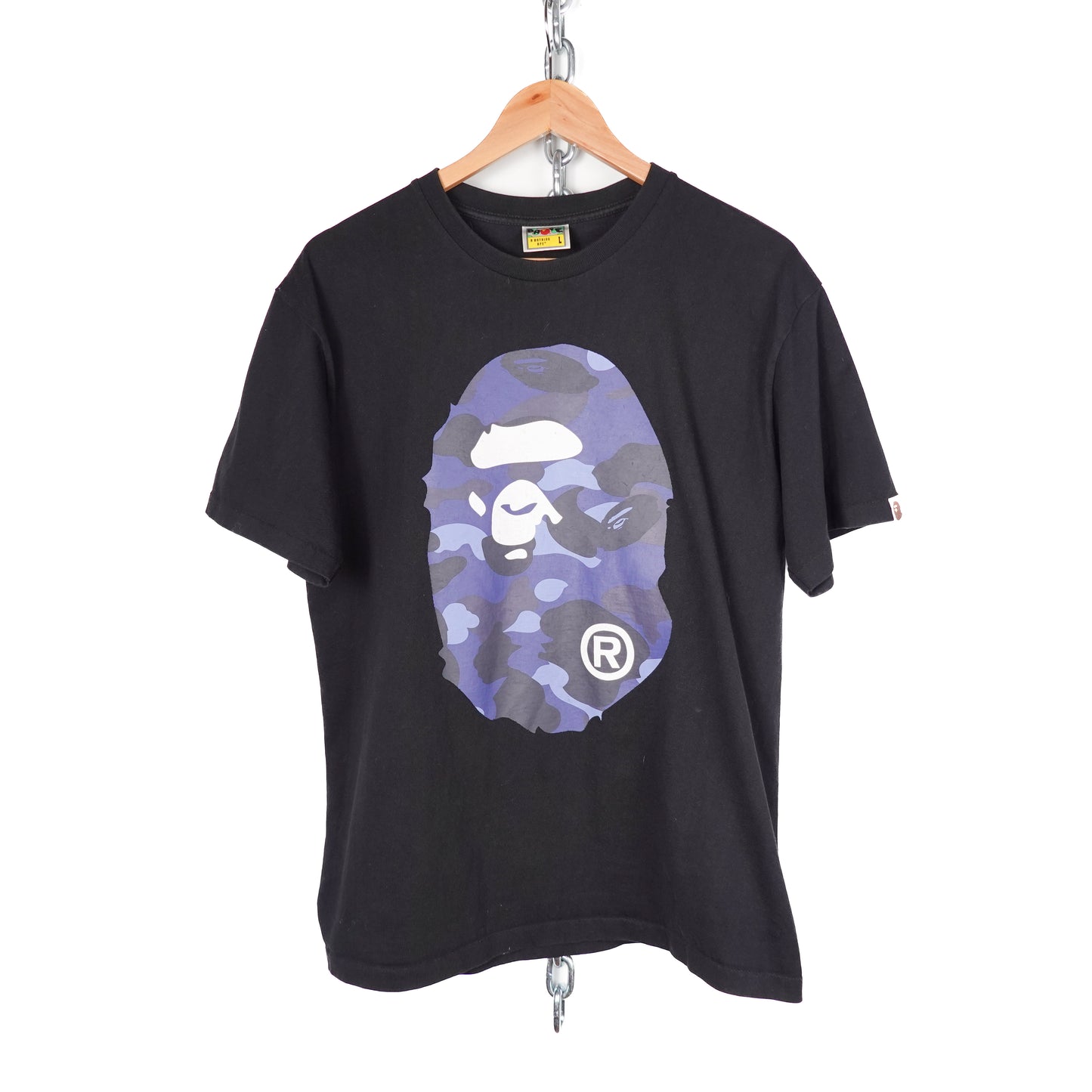 Bape Ape Head Tee - Size L