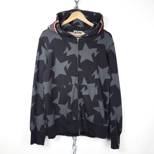 Bape Bapesta Shark Hoodie - Size L